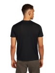 ICEBREAKER Mens 150 Tech Lite SS Tee Snow Day, Black (vzorek) velikost: M