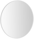 SAPHO - NOTION SLIM kulaté zrcadlo v rámu ø 80cm, bílá mat NT800W