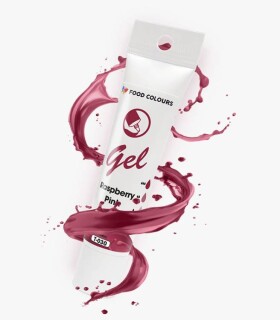 Food Colours gelová barva tuba Raspberry Pink 30 g