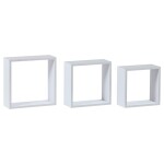 Polička, mdf, bílá, P-008 WT2