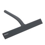 Mereo Stěrka na sklo silikonová, š. 280 mm, s držákem, šedá CK20G