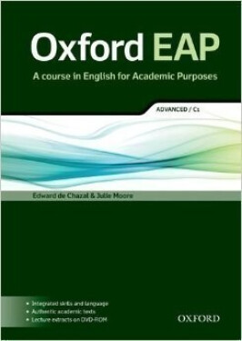 Oxford English for Academic Purposes C1 Student´s Book + DVD-ROM Pack - Edward De Chazal