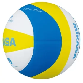 MIKASA Beachvolejbalový míč SBV / EVA povrch / 210-230 g / Obvod 66-68 cm / Omyvatelný