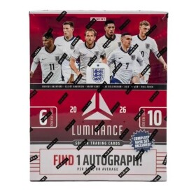 2026 Panini Luminance England Soccer National Team Hobby Box - fotbalové karty
