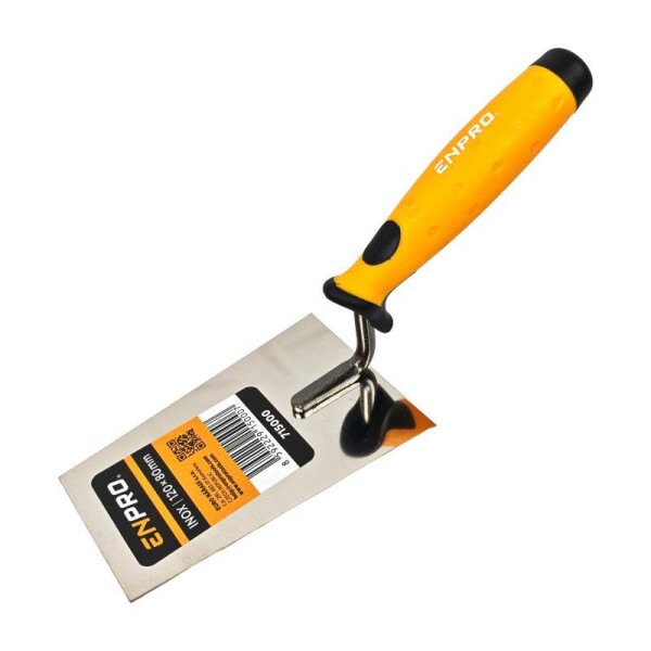 Lžíce nerez, 120 x 80 mm, gumová rukojeť, ENPRO