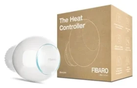 Fibaro FGT-PACK Heat-Control bílá / Radiátorová hlavice / Z-Wave / dálkové ovládání / automatická kalibrace (NICE FGT-PACK EU ZWE)