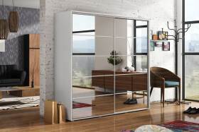 Šatní skříň Ska A19 XL Barva korpusu: Dub - Craft zlatý, Rozměry: 125 cm, Dveře: Dub sonoma