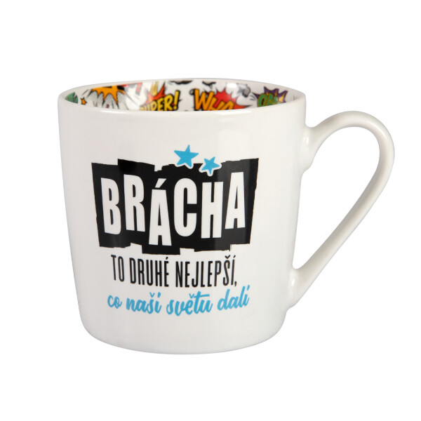Hrnek s potiskem - Brácha - Albi