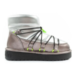 D.Franklin snow boots women winter fashion insulated boots silver dámské 38