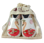 Lait et Miel Flamants Roses Labuť capáčky