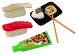 Mamido Hrací sada na sushi s doplňky krevet pro děti 24 dílů