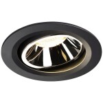 Paulmann 92907 Whirl LED vestavné svítidlo, LED, pevně vestavěné LED, 4.9 W, hliník (kartáčovaný), saténová, sada 3 ks