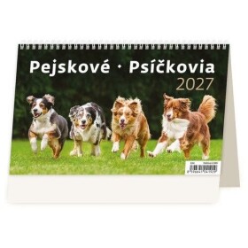 Kalendář stolní 2027 - Pejskové