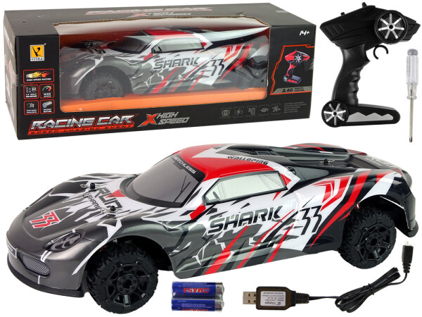 Mamido Sportovní auto na dálkové ovládání R/C Shark 33 1:8