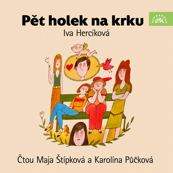 Pět holek na krku - Iva Hercíková - audiokniha