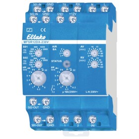 Eltako MFSR12DX-230V 22100530 Multifunkční proudové relé, 0.1 - 14400 s, 10 A, 1 ks