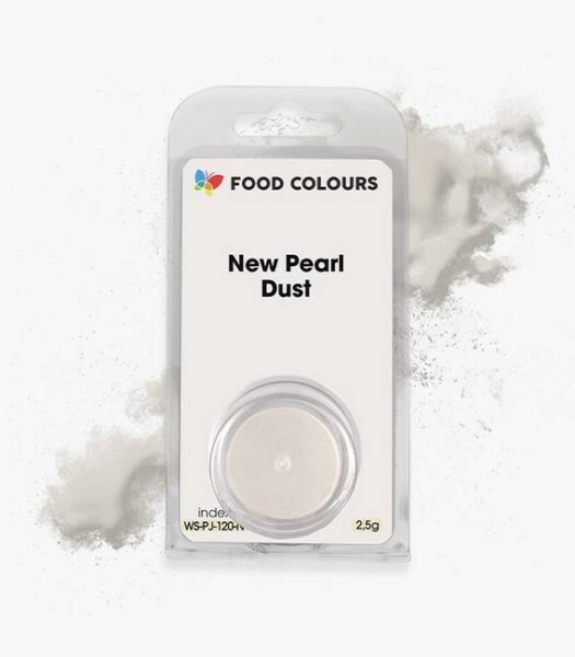Jedlá prachová perleťová barva Food Colours New Pearl Dust (2,5 g) Perleťová