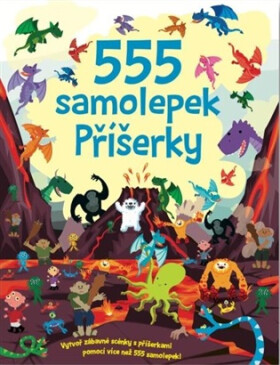 555 samolepek Příšerky - Dan Crisp