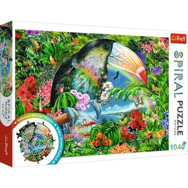 Trefl - Puzzle - Tropická zvířata