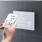 DURAVIT - DuraSystem Elektronické ovládání splachování, bílé sklo WD5003012000