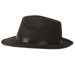 Gangsterský klobouk černý pro dospělé