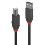 Lindy Anthra Line USB-A - USB-B 5 m černá / Kabel / USB 2.0 / M/M (36675)