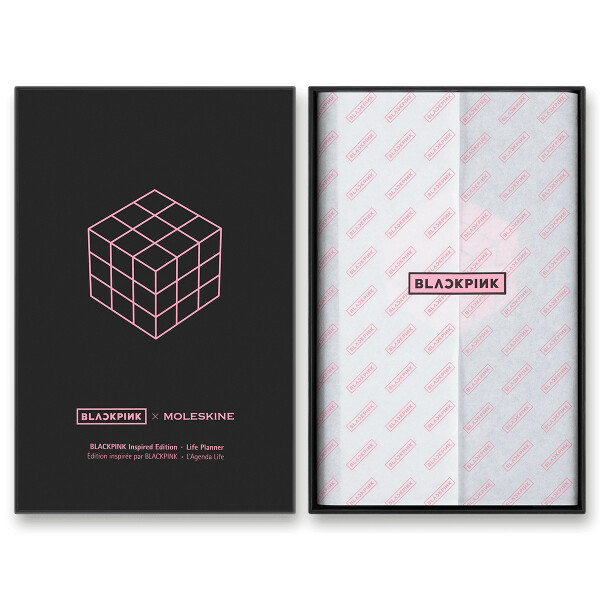 Diář Moleskine UNI Blackpink - tvrdé desky, L, týdenní, sběratelská edice