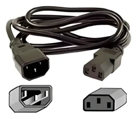 Cisco Cabinet Jumper C14-C15 / Napájecí kabel / IEC C14 - IEC C15 / 250V / 16A (CAB-C15-CBN=)