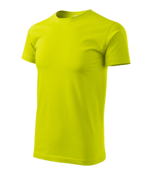 Heavy New tričko unisex limetková XL