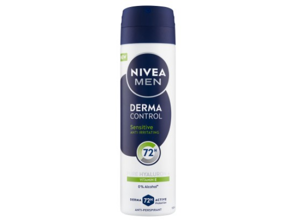 Nivea Men Derma Control Sensitive Sprej antiperspirant 150 ml