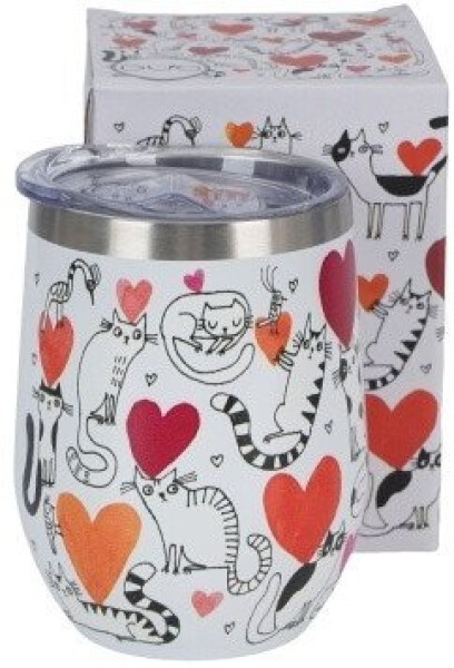 Termohrnek Cat´s World Hearts