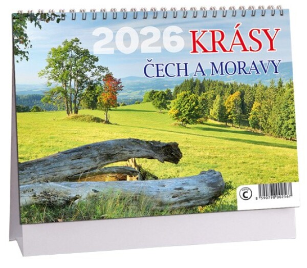 Stolní kalendář ARIA 2026 - Krásy Čech a Moravy