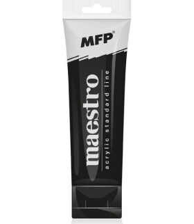 Akrylová barva Maestro 75ml - black