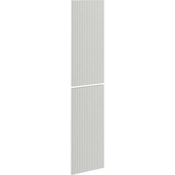 MEXEN - Rivel čelo pro koupelnovou skříňku reliéf 35 x 80 cm (2 ks.), šedý mat 91A21-1600-300-2-62