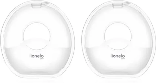 LIONELO Milky Simple / Odsávačka mléka / mechanická / 2x 60 ml / silikonový nástavec (LOC-MILKY SIMPLE)
