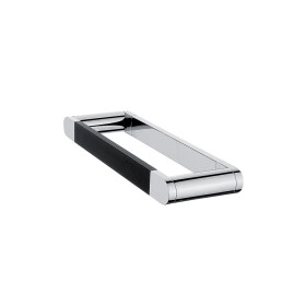 Nimco Nava chrom - černá mat držák na ručníky 25 cm. NA 28060 NA 28060