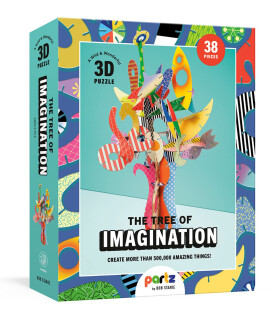 The Tree of Imagination: A Wild and Wonderful 3–D Puzzle - Bob Staake