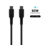 Fixed FIXDLS-CC2-BK Liquid USB 2.0 USB-C/USB-C, PD 60W, 2m, černý