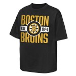 Outerstuff Dětské tričko Boston Bruins NHL Shot Speed Short Sleeve Elevated Velikost: Dětské L (158 – 164)