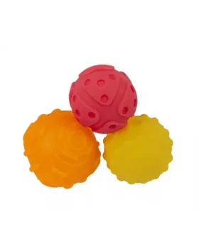 Playgro - Strukturované míčky pro rozvoj motoriky 3ks