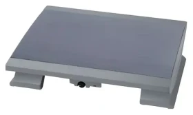 MAUL Podpěra nohou Pro vyhřívaná 45x39 cm šedá / regulace teploty 30-45°C / výškově nastavitelná / 5 stupňů / plast (9025085)