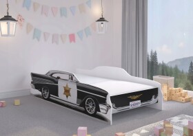 DumDekorace Exkluzivní dětská postel pro mladého šerifa 140 x 70 cm 22947