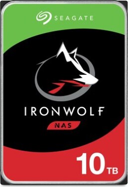 Seagate IronWolf 10TB / HDD / 3.5 SATA III / 7 200 rpm / 256MB cache / 3y (ST10000VN000)