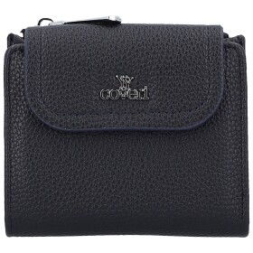 Trendy dámská mini koženková peněženka Coveri Bobbi, tmavě modrá