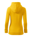 Trendy Zipper mikina dámská žlutá M
