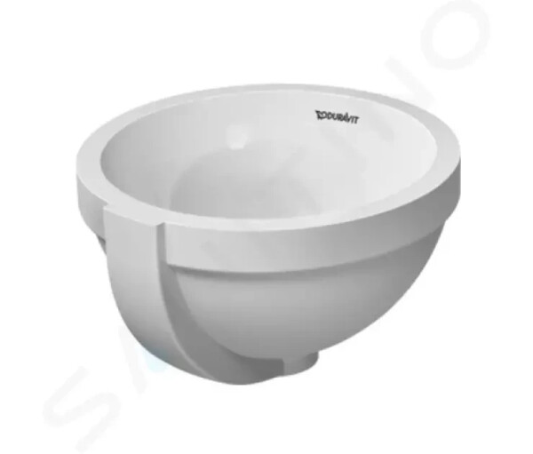 DURAVIT - Architec Umyvadlo vestavné, průměr 275 mm, s přepadem, bílá 0319270000