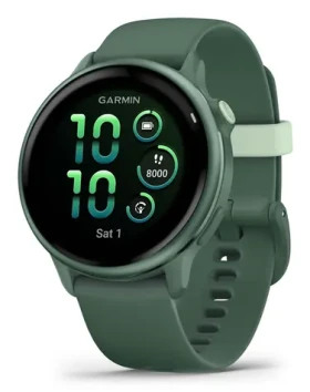 Garmin vívoactive 6 42mm zelená / Chytré hodinky / 1.2" AMOLED / GPS / Wi-Fi / NFC / 5 ATM (010-02985-02)