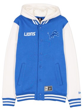 New Era Pánská bunda Detroit Lions NFL Letterman Hooded Velikost: 2XL