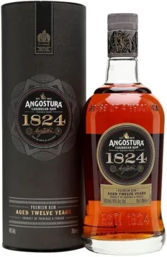 Angostura 1824 12 YO Rum 40% 0,7l / Rum / Trinidad / 12 let / Dárkové balení (075496331952)
