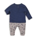 Chlapecký set bavlněný, tričko a tepláky, Minoti, AWESOME 5, kluk - 74/80 | 9-12m